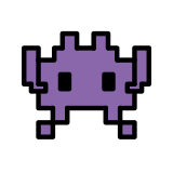 Computerspiel-Monster - OpenMoji
