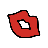 Kussabdruck - OpenMoji