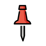 Reißzwecke - OpenMoji