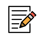 Papier und Bleistift - OpenMoji