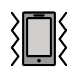 Vibrationsmodus - OpenMoji