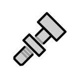 Mutter und Schraube - OpenMoji