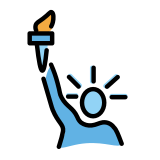 Freiheitsstatue - OpenMoji