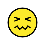 Verwirrtes Gesicht - OpenMoji