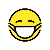 Gesicht mit Atemschutzmaske - OpenMoji