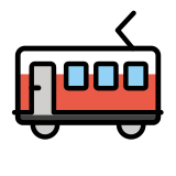 Eisenbahnwagen - OpenMoji
