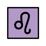 Löwe (Sternzeichen) - OpenMoji