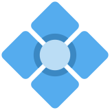 Rautenform mit Punkt - Twitter / X