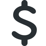 Dollarzeichen extrafett - Twitter / X