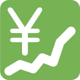 Steigende Kurve mit Yen-Zeichen - Twitter / X