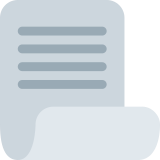 Teilweise eingerolltes Blatt - Twitter / X