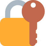 Schloss mit Schlüssel - Twitter / X