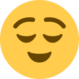 Erleichtertes Gesicht - Twitter / X