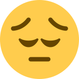 Nachdenkliches Gesicht - Twitter / X