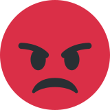 Schmollendes Gesicht - Twitter / X