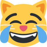 Katze mit Freudentränen - Twitter / X