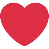 Rotes Herz - Twitter / X