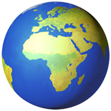 Globus Europa Afrika