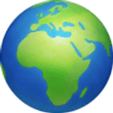 Globus mit Europa und Afrika - Facebook