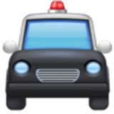 Polizeiwagen von vorne - Facebook