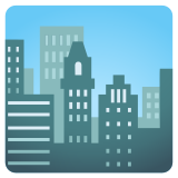 Skyline - Noto Color Emoji