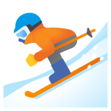 Skifahrer(in) - Noto Color Emoji