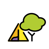 Camping - OpenMoji