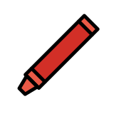 Wachsmalstift - OpenMoji