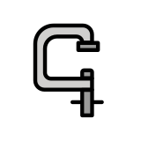 Schraubzwinge - OpenMoji