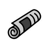 Zusammengerollte Zeitung - OpenMoji