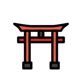 Shinto-Schrein - OpenMoji