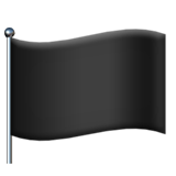 schwarze Flagge