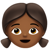 Mädchen: mitteldunkle Hautfarbe