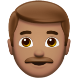 Mann: mittlere Hautfarbe