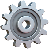 Zahnrad Symbol