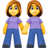 Händchen haltende Frauen - Facebook