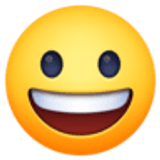 Grinsendes Gesicht - Facebook