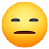 Ausdrucksloses Gesicht - Facebook