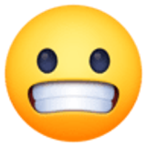 Grimassen schneidendes Gesicht - Facebook