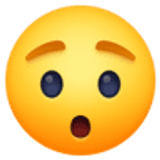 Verdutztes Gesicht - Facebook