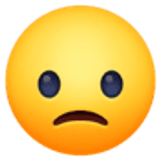 Betrübtes Gesicht - Facebook