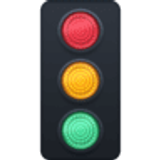 Vertikale Verkehrsampel - Facebook