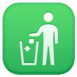 Symbol „Papierkorb“ - Facebook