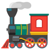 Dampflokomotive - Noto Color Emoji