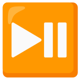 Wiedergabe oder Pause - Noto Color Emoji