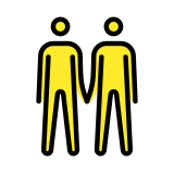 Händchen haltende Männer - OpenMoji