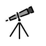 Teleskop - OpenMoji
