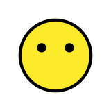 Gesicht ohne Mund - OpenMoji