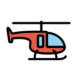 Hubschrauber - OpenMoji