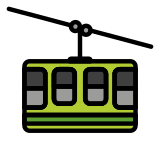 Bergschwebebahn - OpenMoji